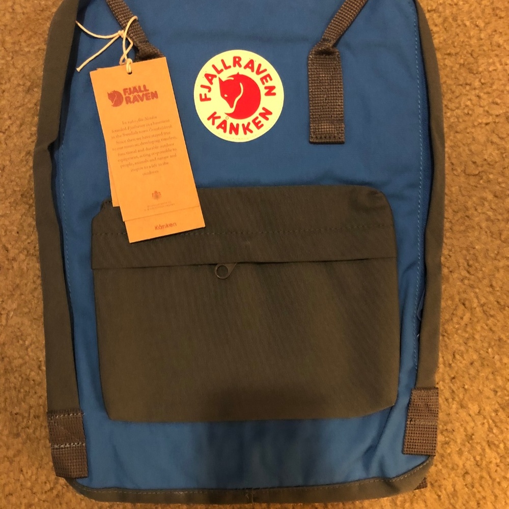 Fjallraven-Kanken Backpack Graphite/UN Blue